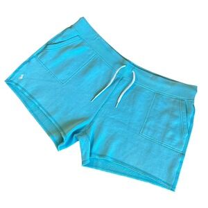 Polo Ralph Lauren Women's Sweat Shorts Fleece Lounge Casual Blue XXL‎